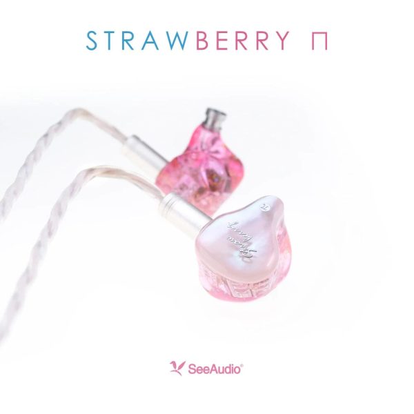 SeeAudio Strawberry π 6BA Drivers In-Ear Earphone Hot on Sale