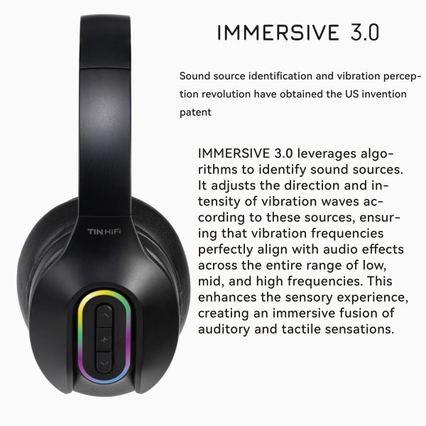 TinHiFi Chronos Immersive 3.0 40mm Titanium-Plated Driver Headphone Sale