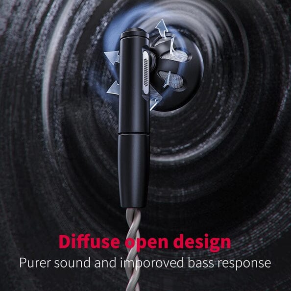 Open Box FiiO FF5 Carbon-based 14.2mm Dynamic Driver Earbuds (Ships Only to Japan) Hot on Sale