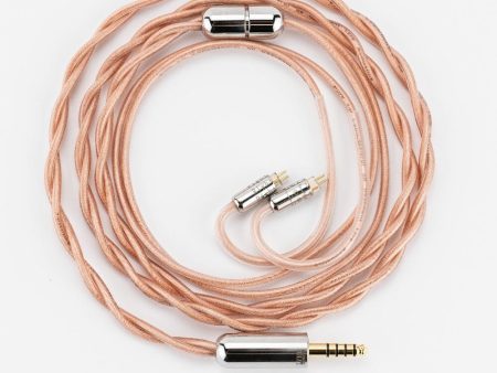 Moondrop Silver Pill Oxygen-Free Copper Silver-Plated Earphone Upgrade Cable Online Sale