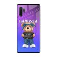 Gangsta Bear Glass Case for Samsung Galaxy Note 10 Plus For Sale