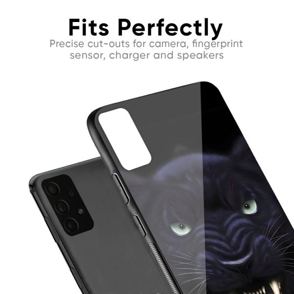 Angry Black Leopard Glass Case for Xiaomi Redmi K20 Online now