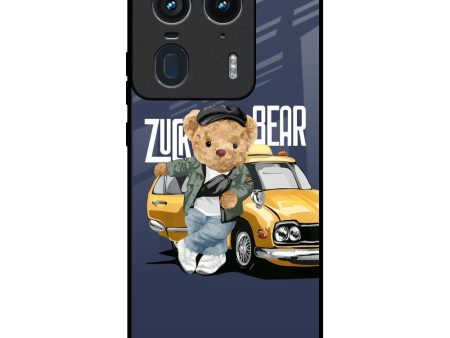 Adventurous Bear Glass Case for Motorola Edge 50 Ultra 5G Discount