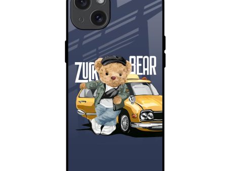 Adventurous Bear Glass Case for iPhone 15 Plus Supply