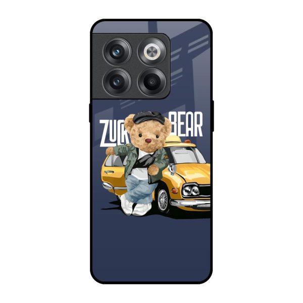 Adventurous Bear Glass Case for OnePlus 10T 5G Cheap