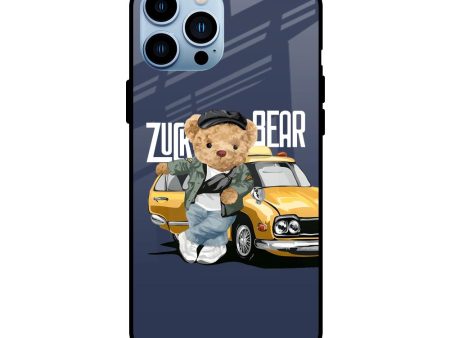 Adventurous Bear Glass Case for iPhone 13 Pro Max Cheap