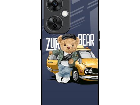 Adventurous Bear Glass Case for OnePlus Nord CE 3 Lite 5G Hot on Sale