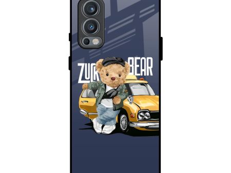 Adventurous Bear Glass Case for OnePlus Nord 2 Fashion