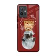 Astronaut Bear Glass Case for Vivo Y75 5G Online Sale