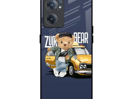 Adventurous Bear Glass Case for OnePlus Nord CE 2 5G Online Sale