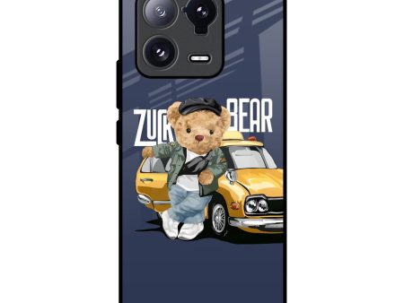 Adventurous Bear Glass Case for Mi 13 Pro For Sale