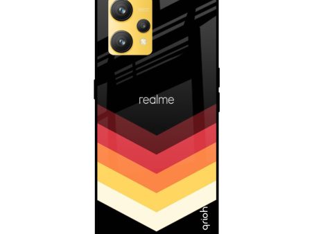 Abstract Arrow Pattern Glass Case For Realme 9 For Sale