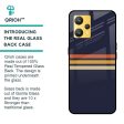 Tricolor Stripes Glass Case For Realme 9 Online now