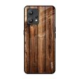 Timber Printed Glass Case for Realme 9 Cheap