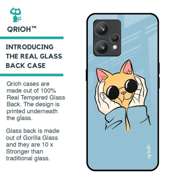 Adorable Cute Kitty Glass Case For Realme 9 Discount