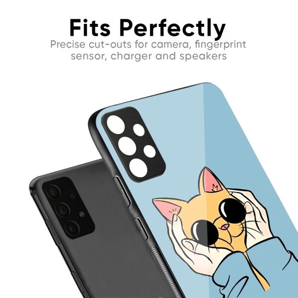 Adorable Cute Kitty Glass Case For Realme 9 Discount