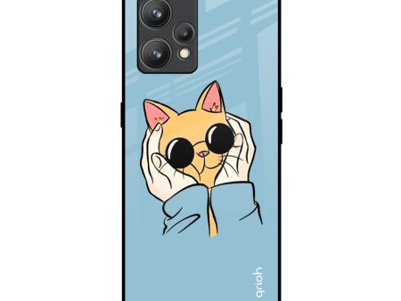 Adorable Cute Kitty Glass Case For Realme 9 Discount