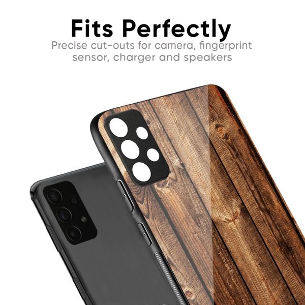 Timber Printed Glass Case for Realme 9 Cheap