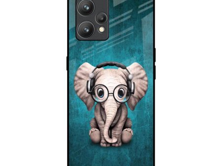 Adorable Baby Elephant Glass Case For Realme 9 Hot on Sale