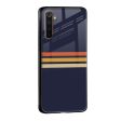 Tricolor Stripes Glass Case For Realme 9 Online now