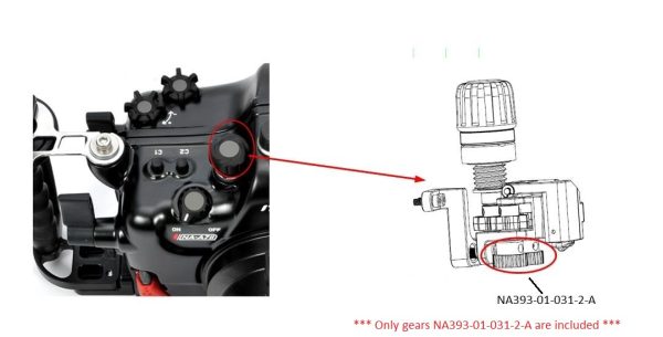 95608  Gear NA393-01-031-2-A(2pcs) Supply